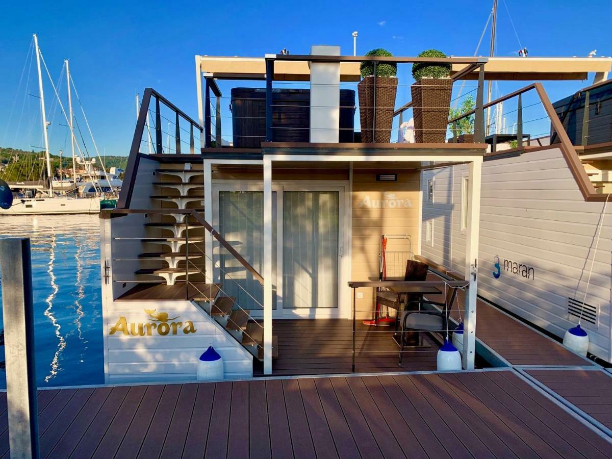 Floating Sea House Aurora Villa Portorož Exterior foto