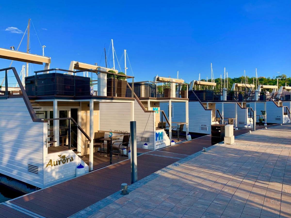 Floating Sea House Aurora Villa Portorož Exterior foto